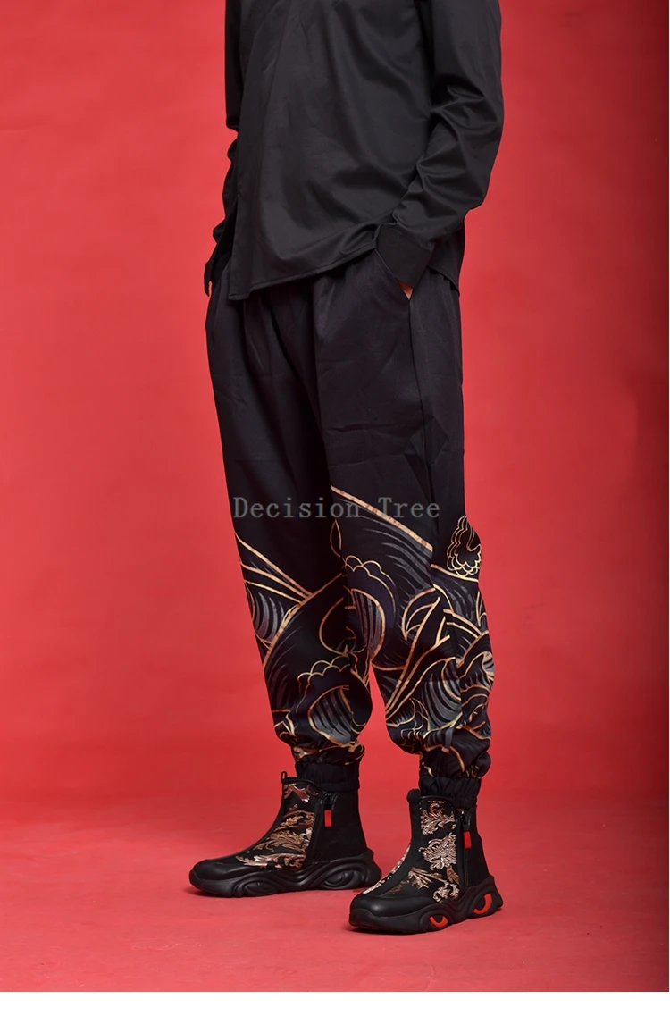 2025 monaco shaolin kung fu pantaloni di arti marziali wushu mutandoni buddha buddista zen laici pantaloni da meditazione kung fu pantaloni da corsa