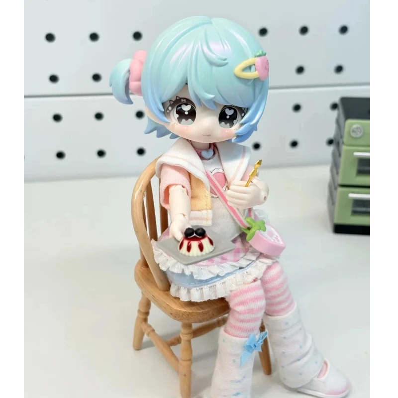 Authentic Unveiled Door 1/12 Blind Box Bjd 16.8cm Small Key Setting Set Series Open Eyes Articulated Action Figure Model Toys