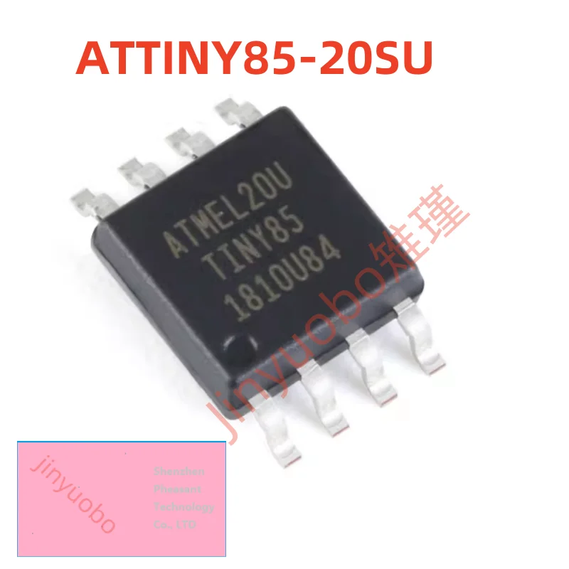 (1-10piece）100% New ATTINY85-20SU ATTINY85 20SU sop-8 Chipset