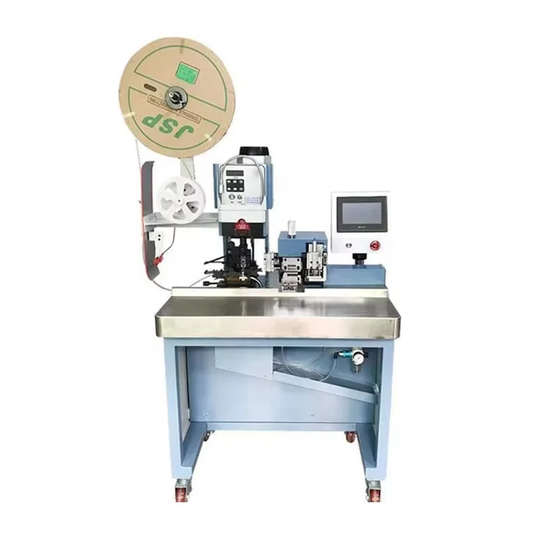 Customization Version Automatic Flat Cable Multi-Core Wires Stripping Crimping Machine