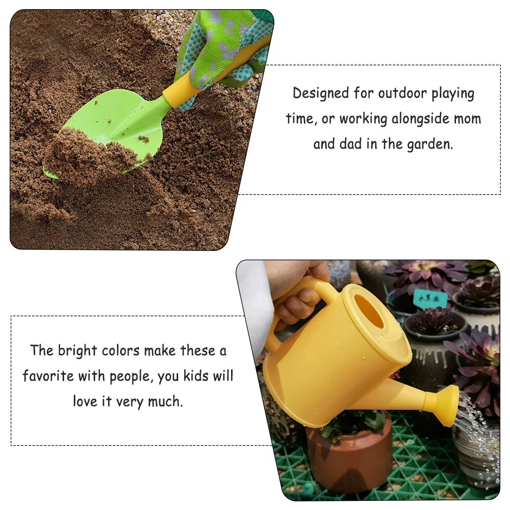 

1 Set Kids Garden Set Children Outdoor Gardening Rake Shovel Mini Vegetable Planting Tools For Kids Activity Mini