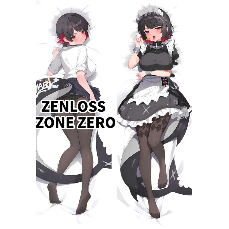 

Zenless Zone Zero Anime Game Ellen Joe Cosplay Dakimakura Pillow Case Hugging Body Prop