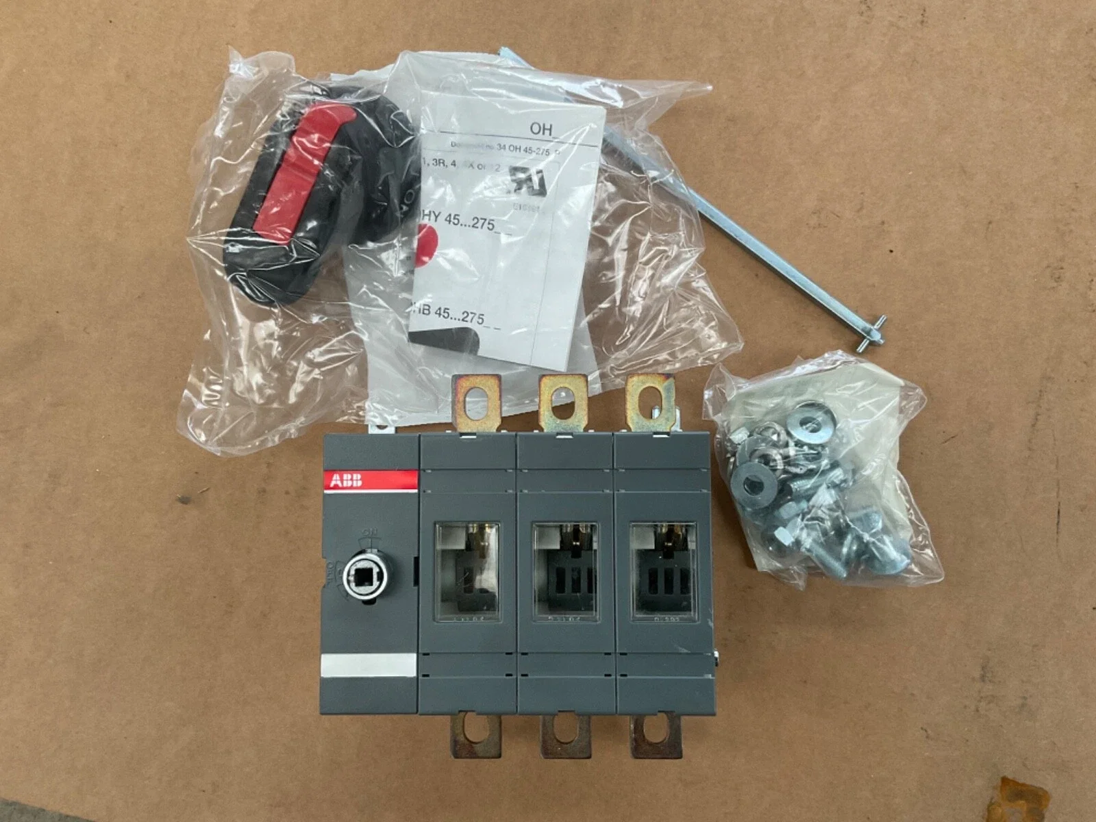 

10114439 OT160EV03P 1SCA120514R1001 switch disconnector