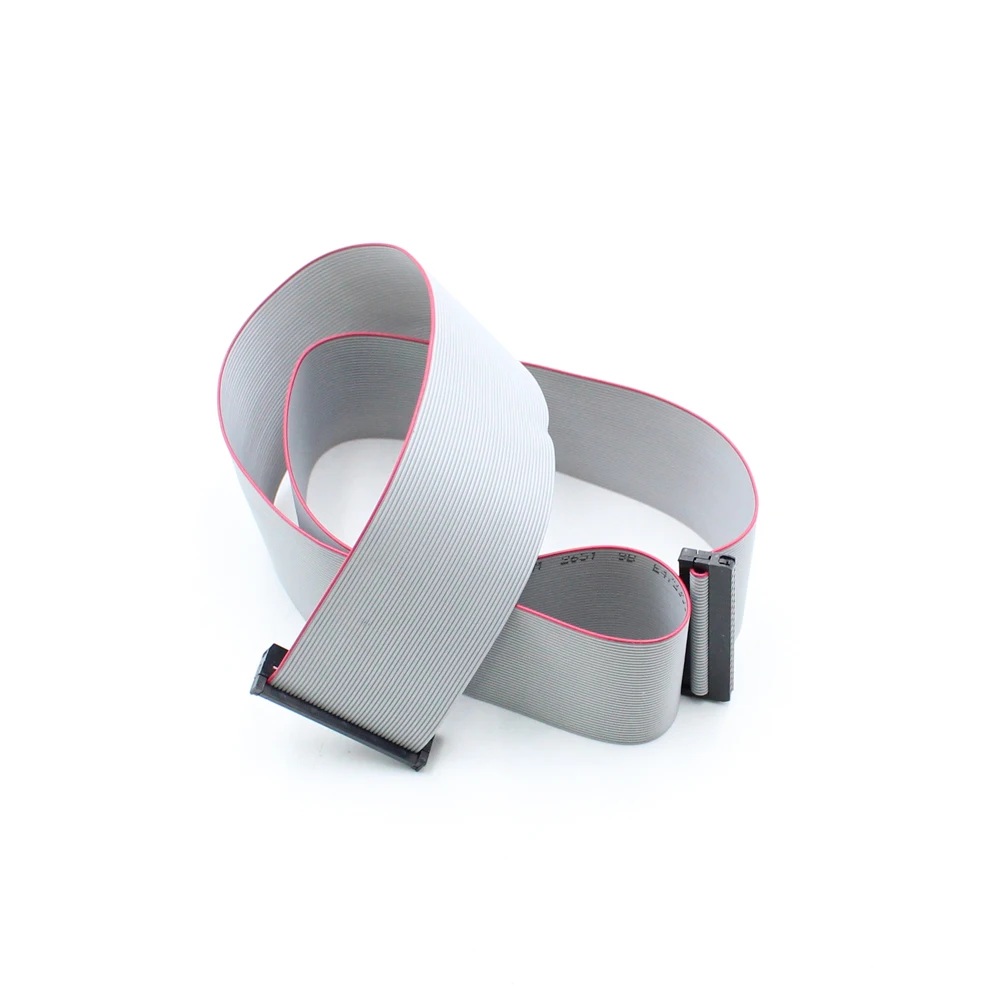 Kabel Data GEN5 untuk Ricoh G5 Kabel Printhead Handtop Matrox Kingt Wit-Color Flora Kabel Data Abu-abu 40pin 50pin