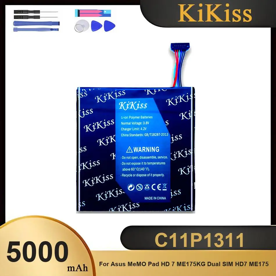 

C11P1311 Mobile Phone Battery For Asus MeMO Pad HD 7 ME175KG Dual SIM HD7 ME175 Rechargeble Batteries ,with Tools