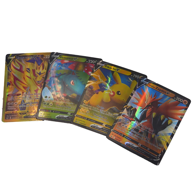 Rainbow Pokemon Cards in Spanish, Shiny Vstar, VMAX Holographic Trading, Card Game, Children\'s Toy