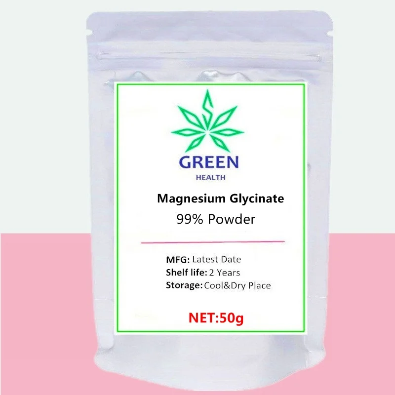 High Grade 50-1000g 99% Magnesium Glycinate