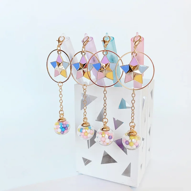 

24 шт., цветная пятиконечная звезда, воздушный шар, бусина, игла, кисть, желе, милая, простая, черная, креативная гелевая ручка