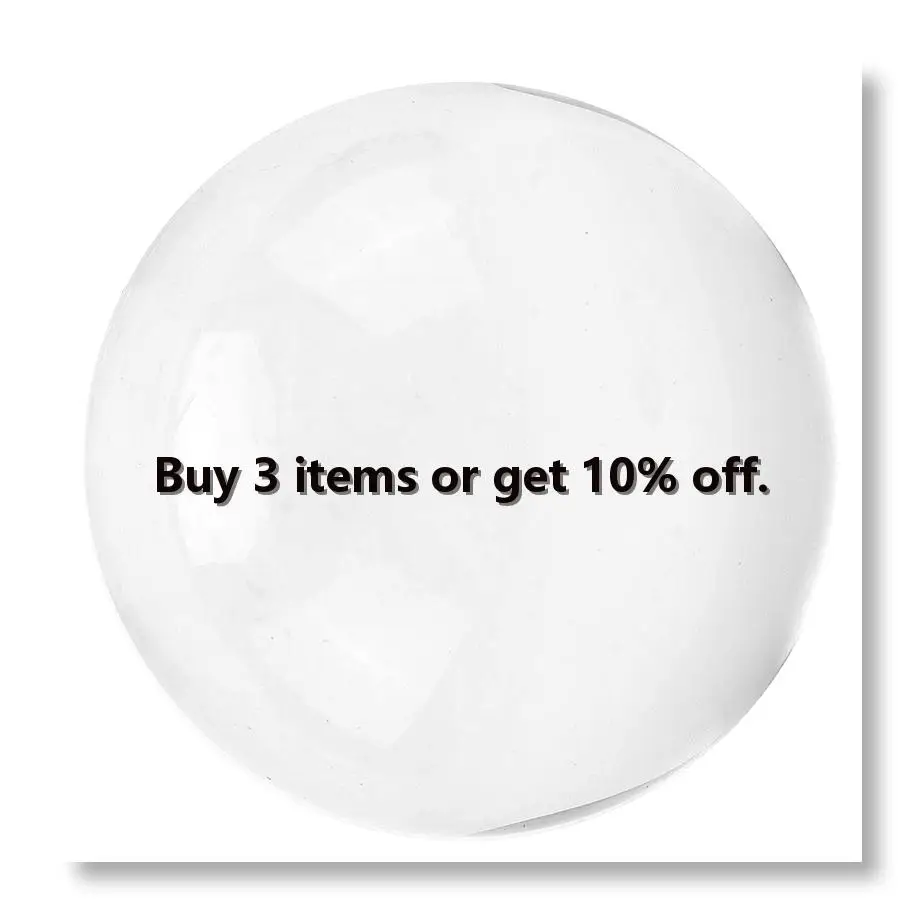 Esfera de Cristal Transparente de 40 mm, Esfera Curativa, Accesorios de Fotografía, Regalos
