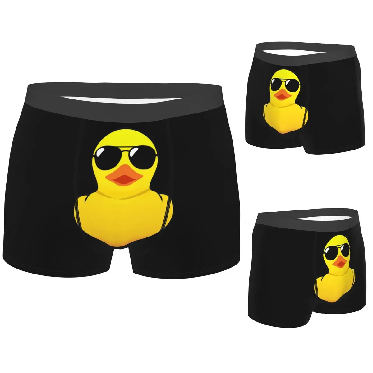 

Boxer Underpants Shorts Cool Rubber Duck Panties Men Ventilate Underwear for Homme Man Boyfriend Gifts