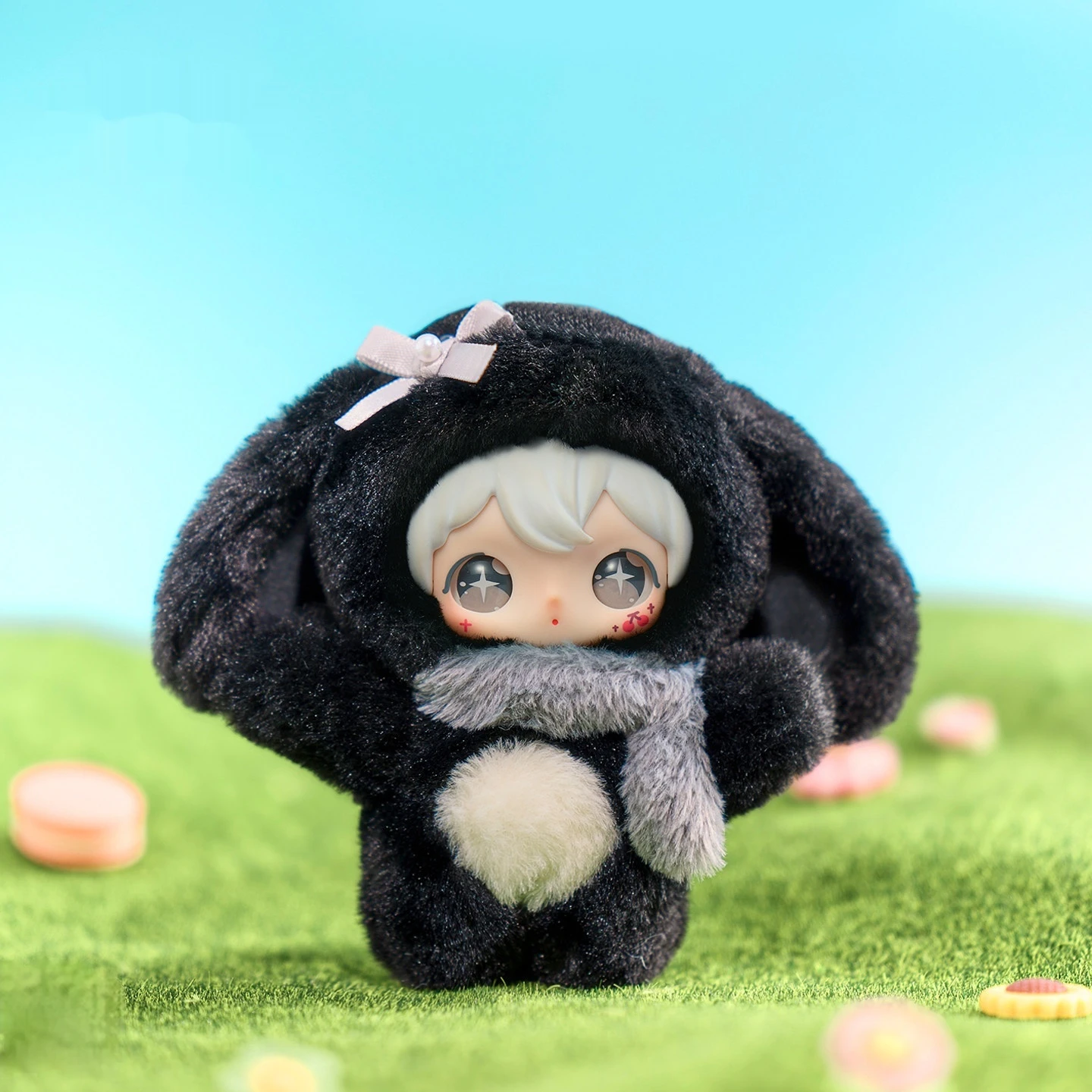 

AYOR TOYS ShyShy Rabbit Shining World Series: Коллекционный плюшевый брелок-подвеска для сумки, милая кукла для декора, игрушка для коллекционеров