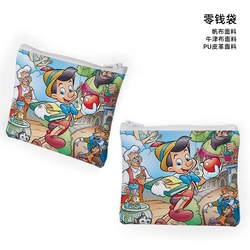 Disney Pinocchio C871 Anime Customized Cosmetics Bags Cartoon Coin Bag Storage Handbag Stationery Birthday Gift