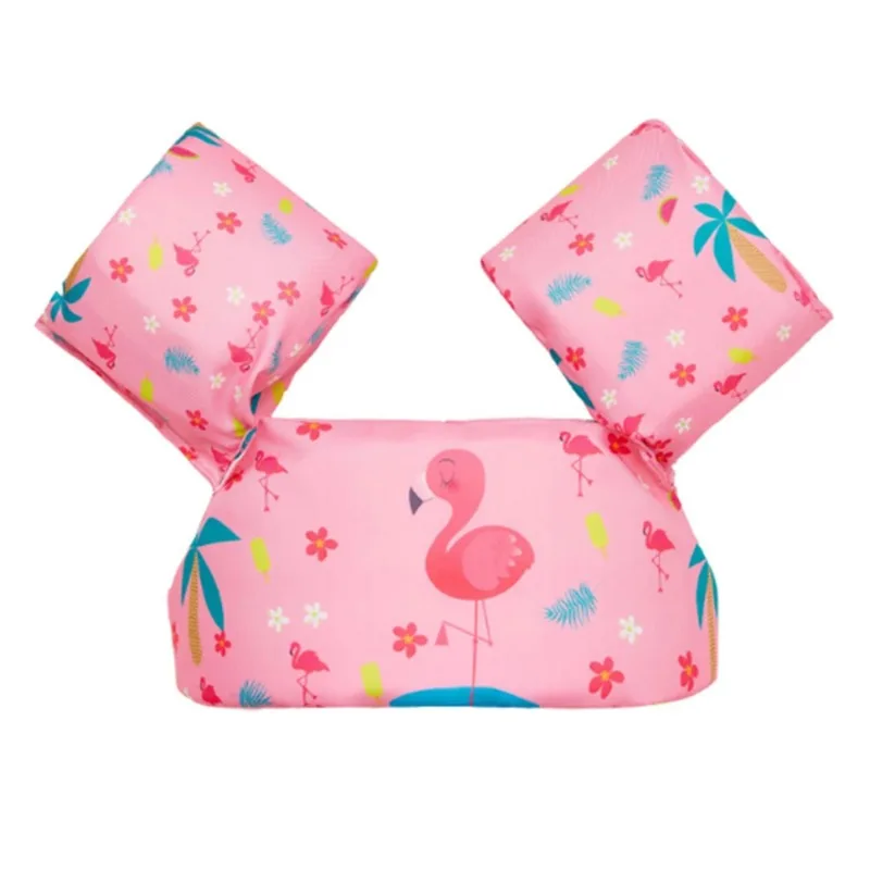 Baby Float Cartoon Arm Sleeve Life Jacket Swimsuit Foam Safety Swimming Training Floating Pool Float Swimming Ring