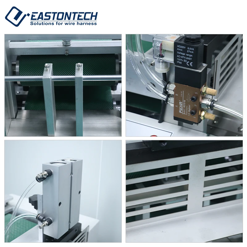 EW-1305 New Product Automatic Microcomputer Cutting Machine (hot & Cold) 1-40mm Cutting Width Cable Manufacturing Equipment