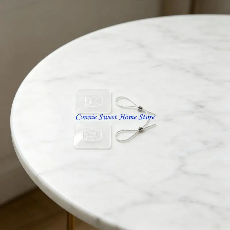 LXAF Upgrades Childproof Furniture Stabilizer Set No Damage Installation Prevents Accidental Tipping Of Home Furnishings