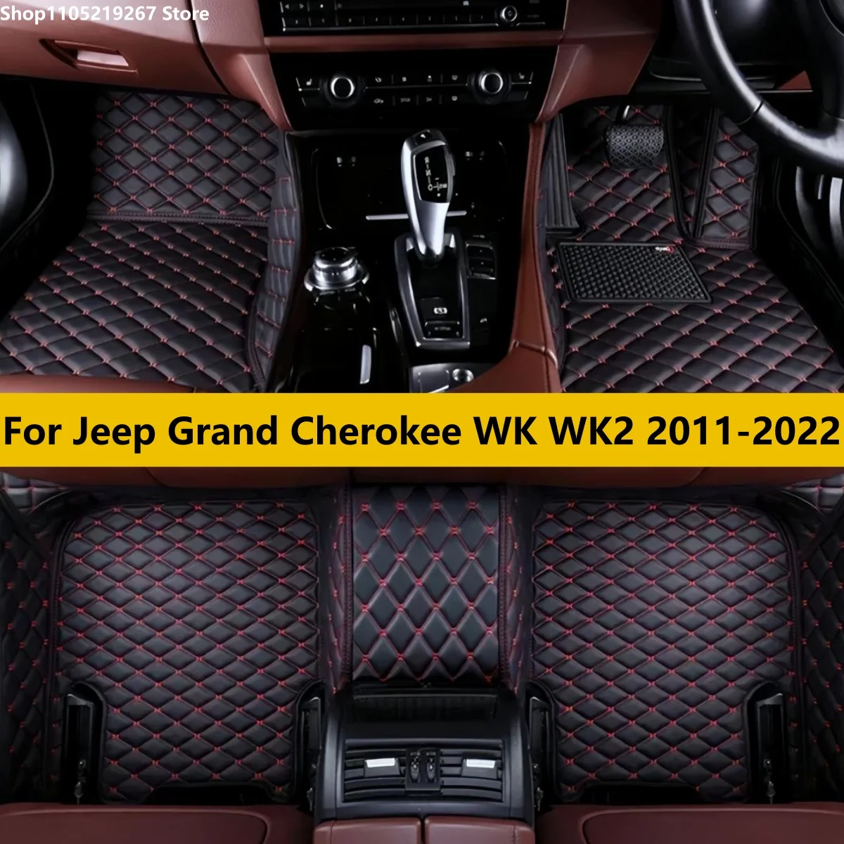

Car floor mats For Jeep Grand Cherokee WK WK2 2011 2012 2013 2014 2015 2016 2017 2018 2019 2020 2021 2022 Custom auto foot Pads