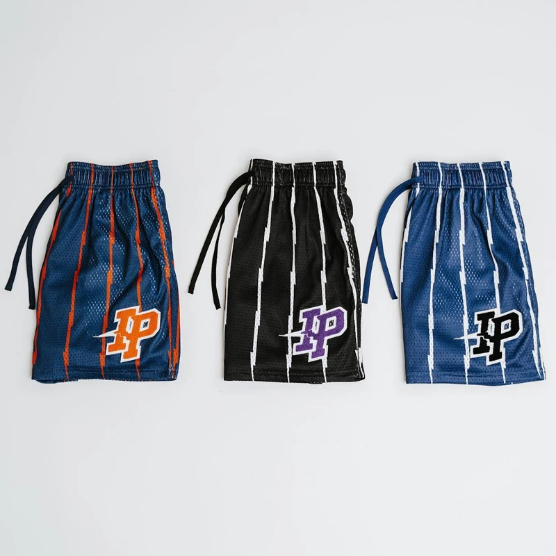 Pantalon de basket-ball en maille respirante pour hommes, pantalons de retraite décontractés, logo brodé, nouveaux objectifs, mode estivale