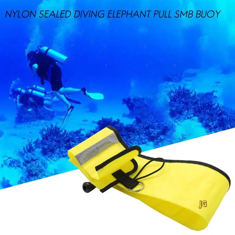 

3 Pcs 1M Scuba Diving Inflatable SMB Surface Signal Marker Buoy Visibility Float Signal Tube Sausage,Yellow