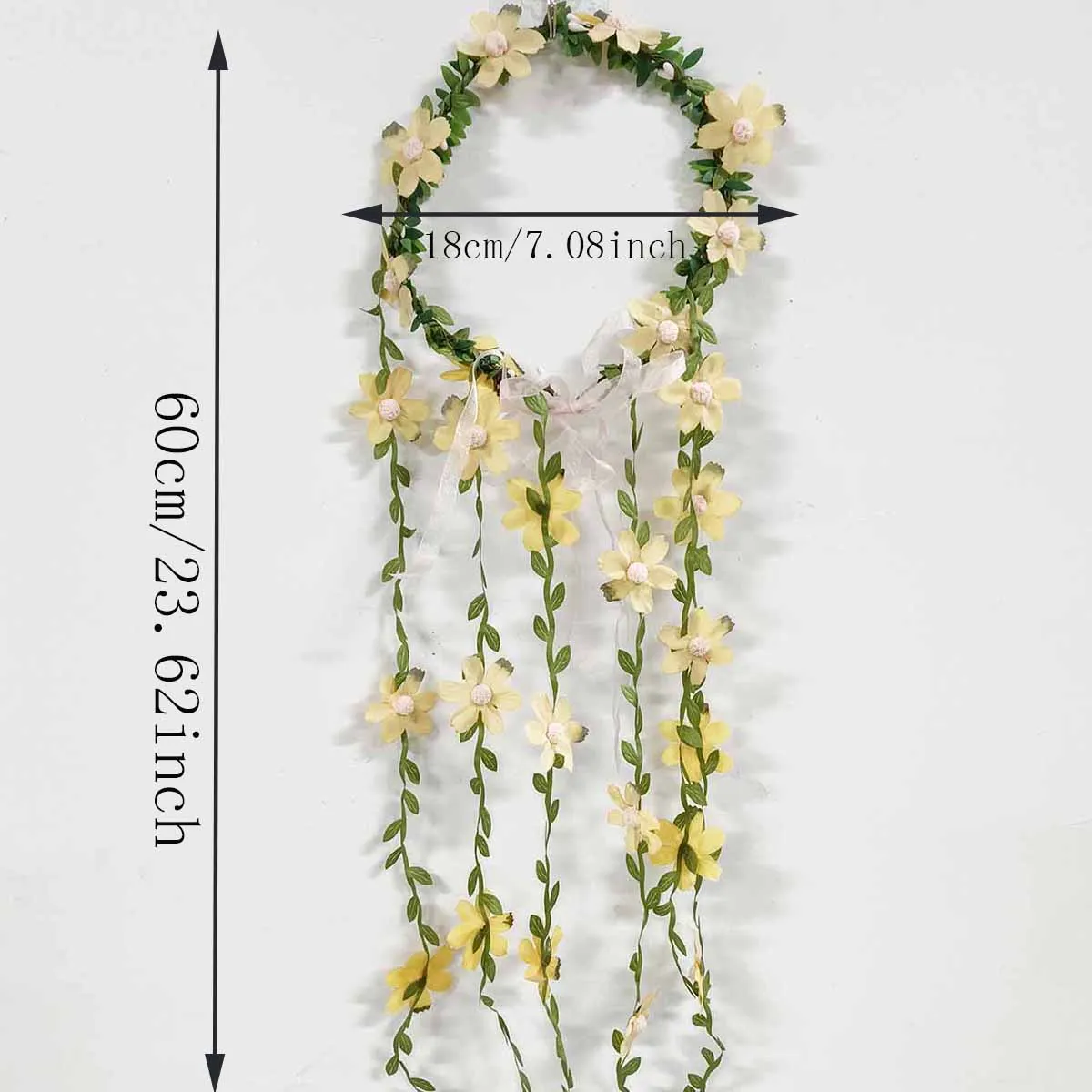 Богемная повязка на голову с короной из ротанга и цветком для невесты, свадебные аксессуары для волос, цветочный венок для девочек, повязка на голову, прически, головной убор