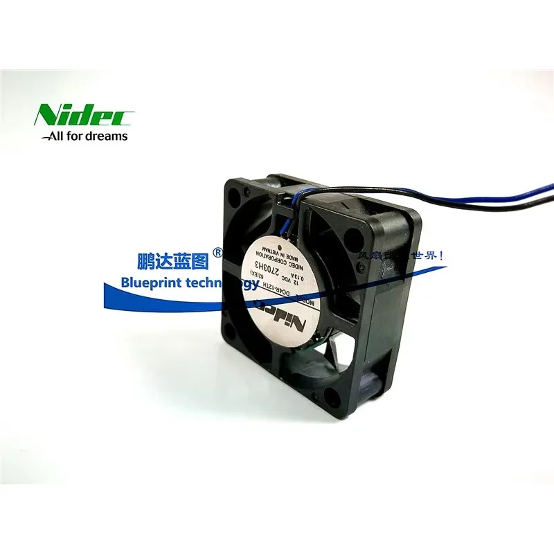 

pa 40*40*15 мм Nidec Do4r-12Th 4015 4 см инверторные мостовые чипы 12v0.13a Макс. скорость воздушного потока Охлаждающий вентилятор