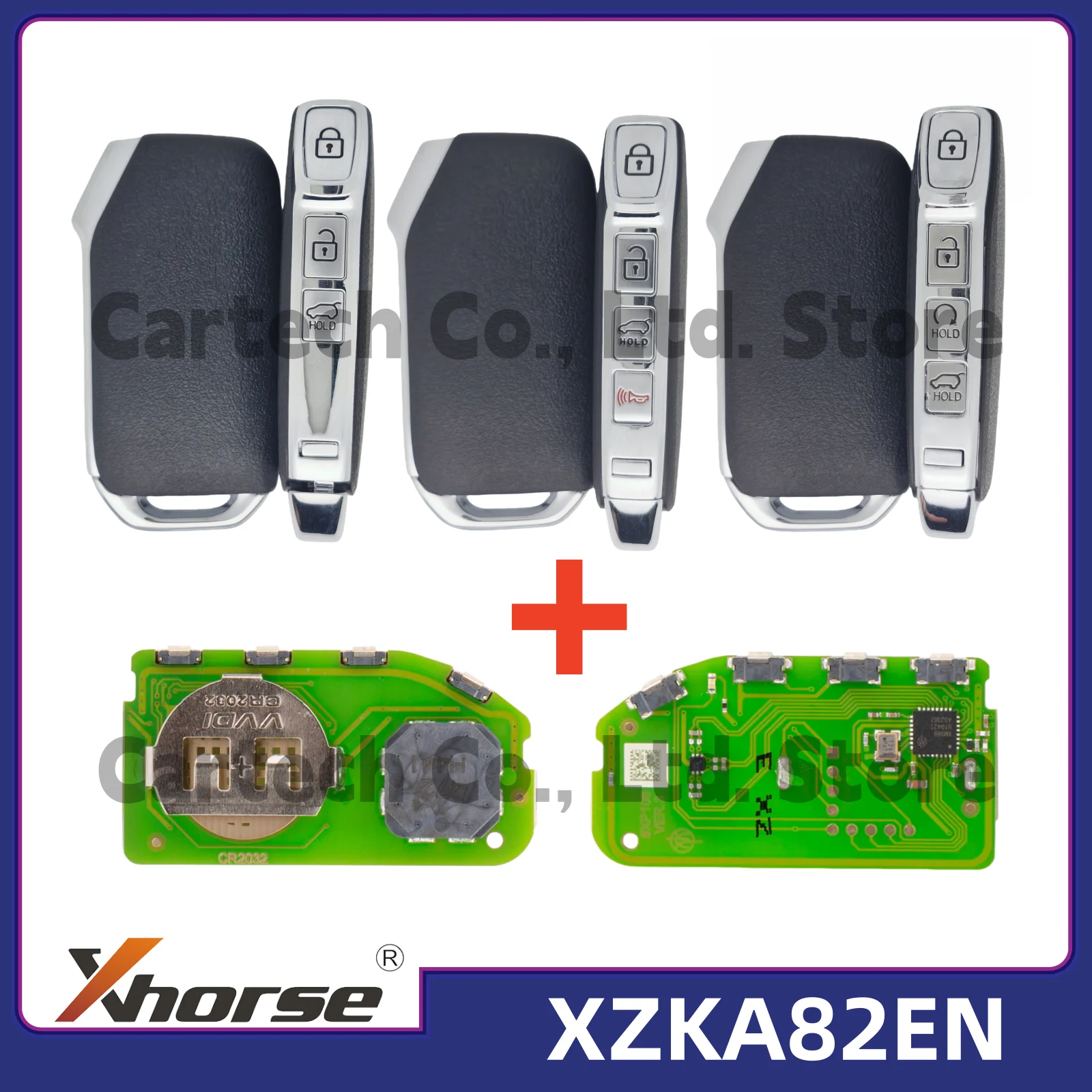 

1PCS XHORSE XZKA82EN Special PCB Board Exclusively for Hyundai & Kia Models With Key Shell