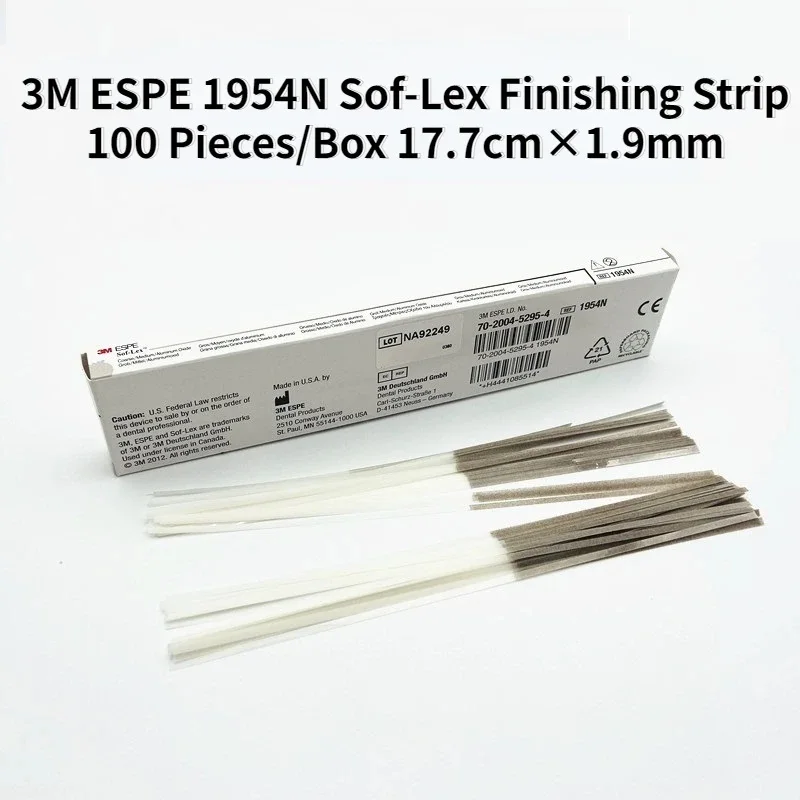 

1 Box ESPE Sof-Lex Dental Polishing Strips Resin Tooth Dental Sanding Finishing Grinding Teeth Whitenin Surface Stripes for Dent