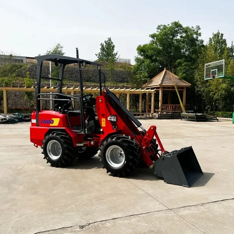 

Diesel Powered Telescopic Front Farm Use Compact Articulated Wheel Loader Deposit
