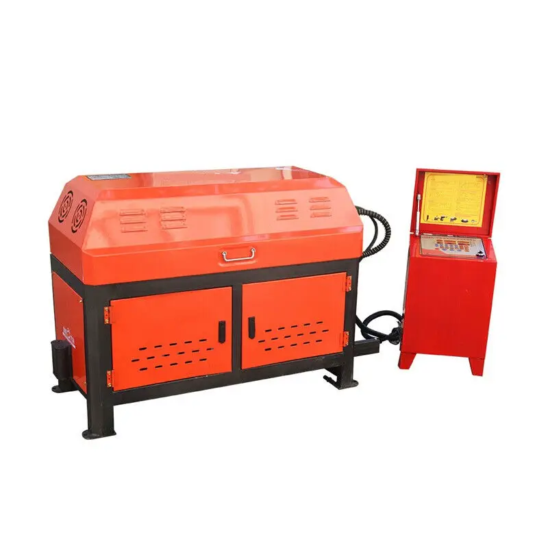 High Efficiency Spot GT4-14 Adjustable Speed Steel Bar Straightening Cutting Machine Automatic With Core Motor Component