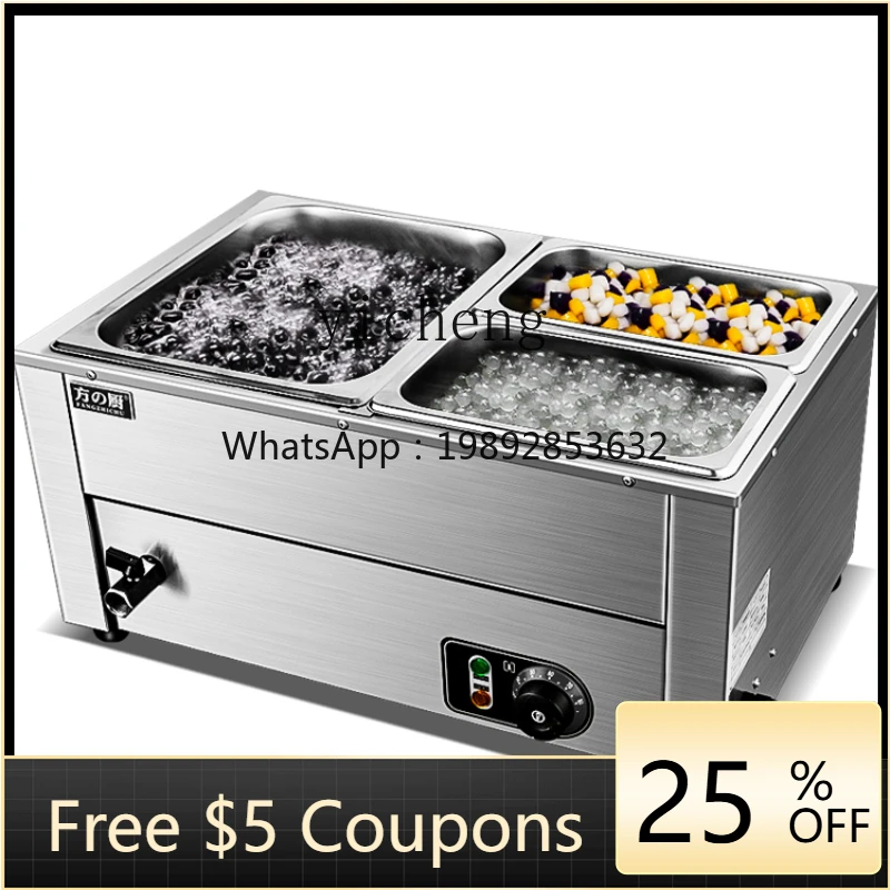 

ZK Fireless Cooker Commercial Electric Heating Constant Temperature Milk Shop Simi Taro Ball Chocolate Desktop Insulation Plate