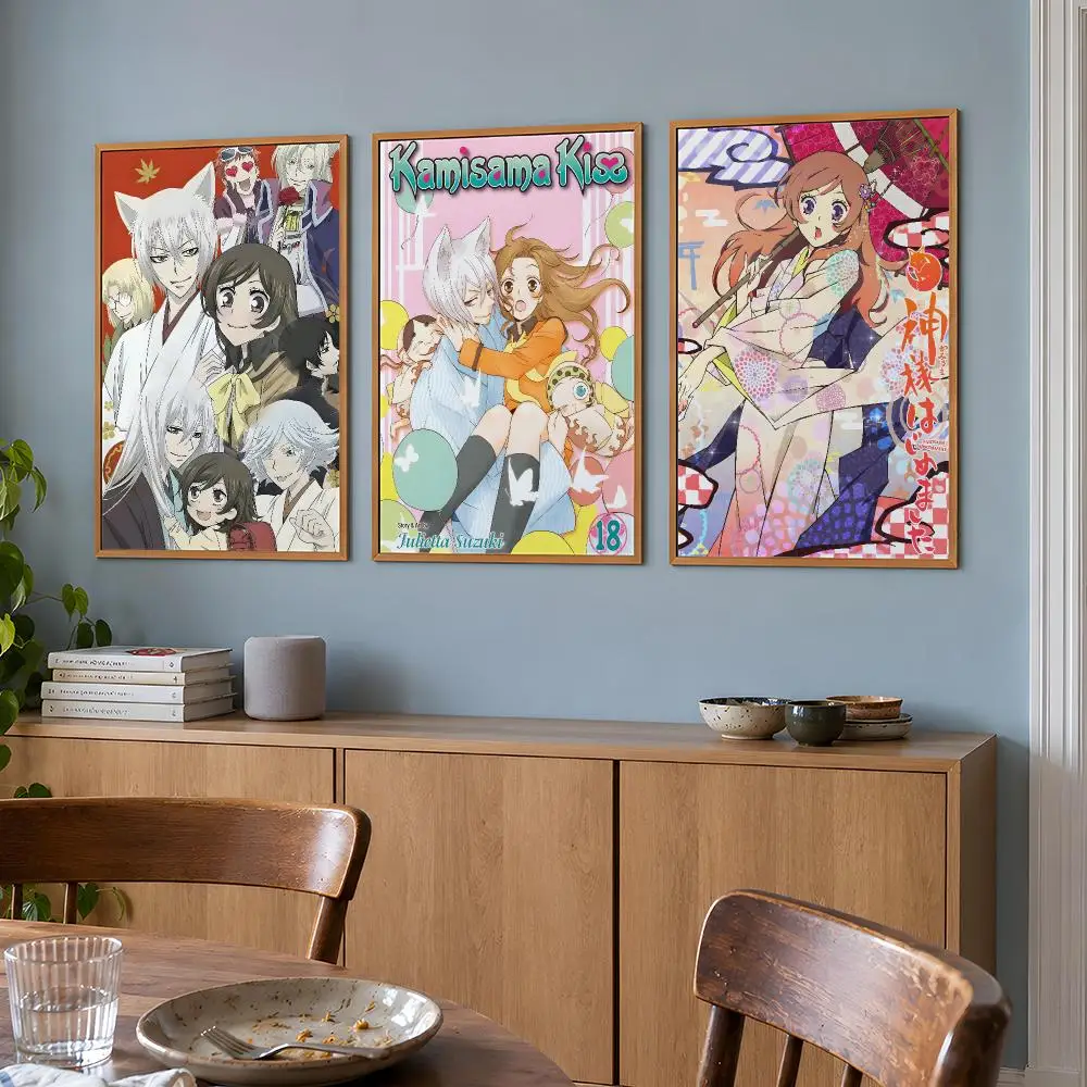 Anime Kamisama Kiss Nanami Tomoe Mizuki Poster Wall Art Print HD Aesthetic Artwork Waterproof Printing For Fans Home Decor Gift