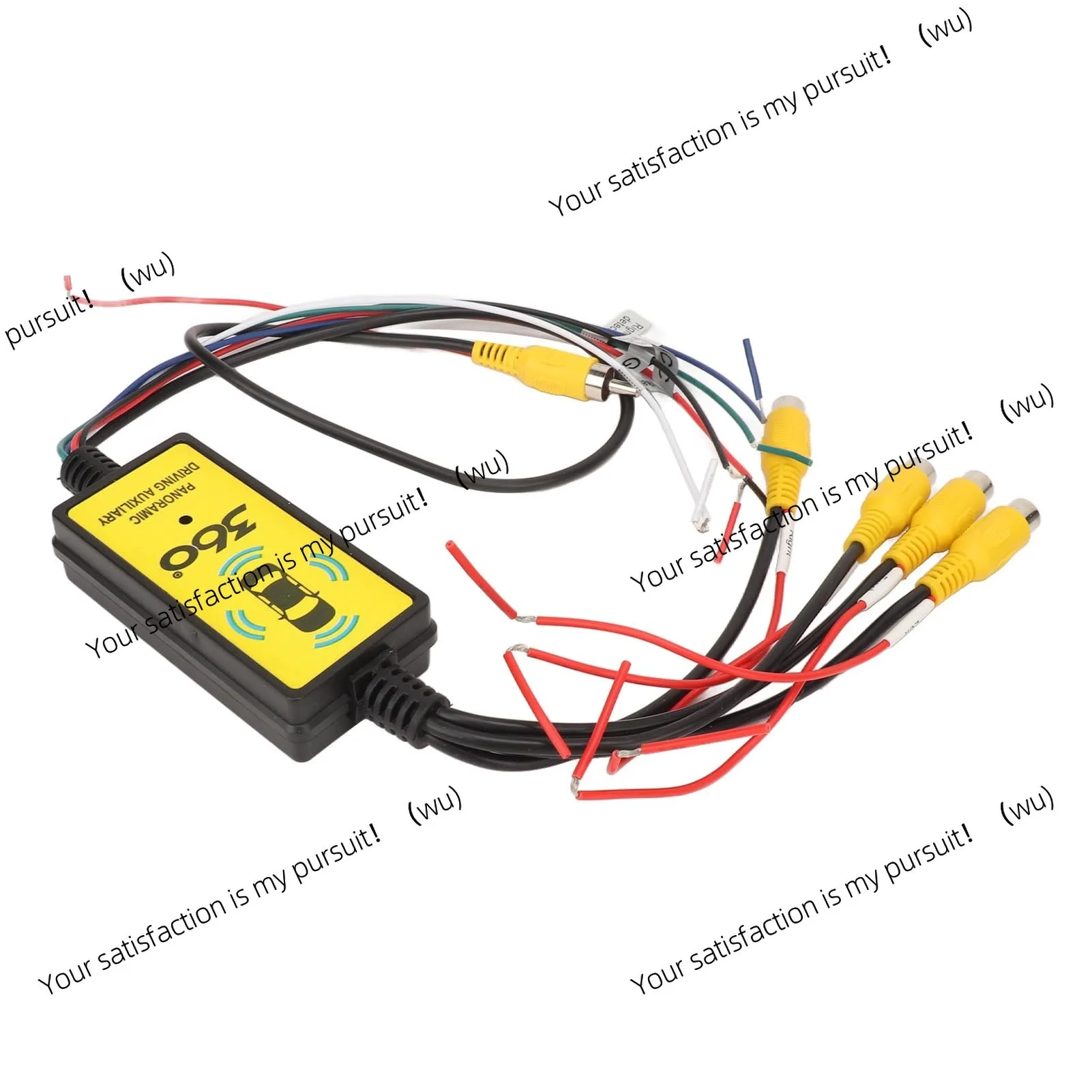 4-Way video switcher with rearview camera, easy installation, intelligent circuit detection, suitable for 8V to 16V trucks