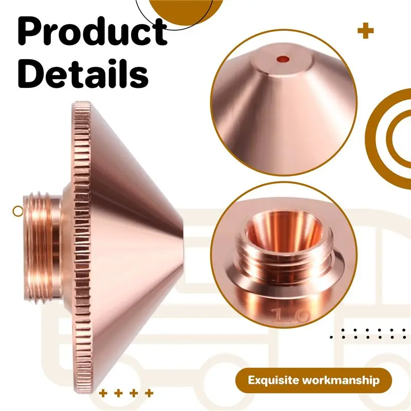 a93e-10pcs-laser-cutting-nozzles-d28-10-for-raytools-precitec-wsx-fiber-cutting-machine-single-layer-chrome-plated-nozzle
