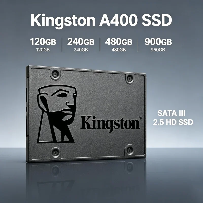 Kingston Luminescent High-Throughput Internal Solid State Drive A400 960GB 480GB 240GB 120GB 2.5 Inch SSDs SATA III HDD Hard