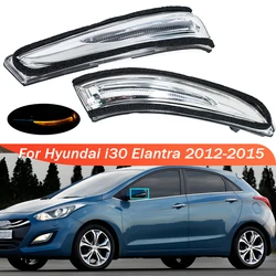 For Hyundai i30 Elantra 2012 2013 2014 2015 Side Rearview Mirror Turn Signal Light LED Door Lamp Indicator Lamp Light 876143X000