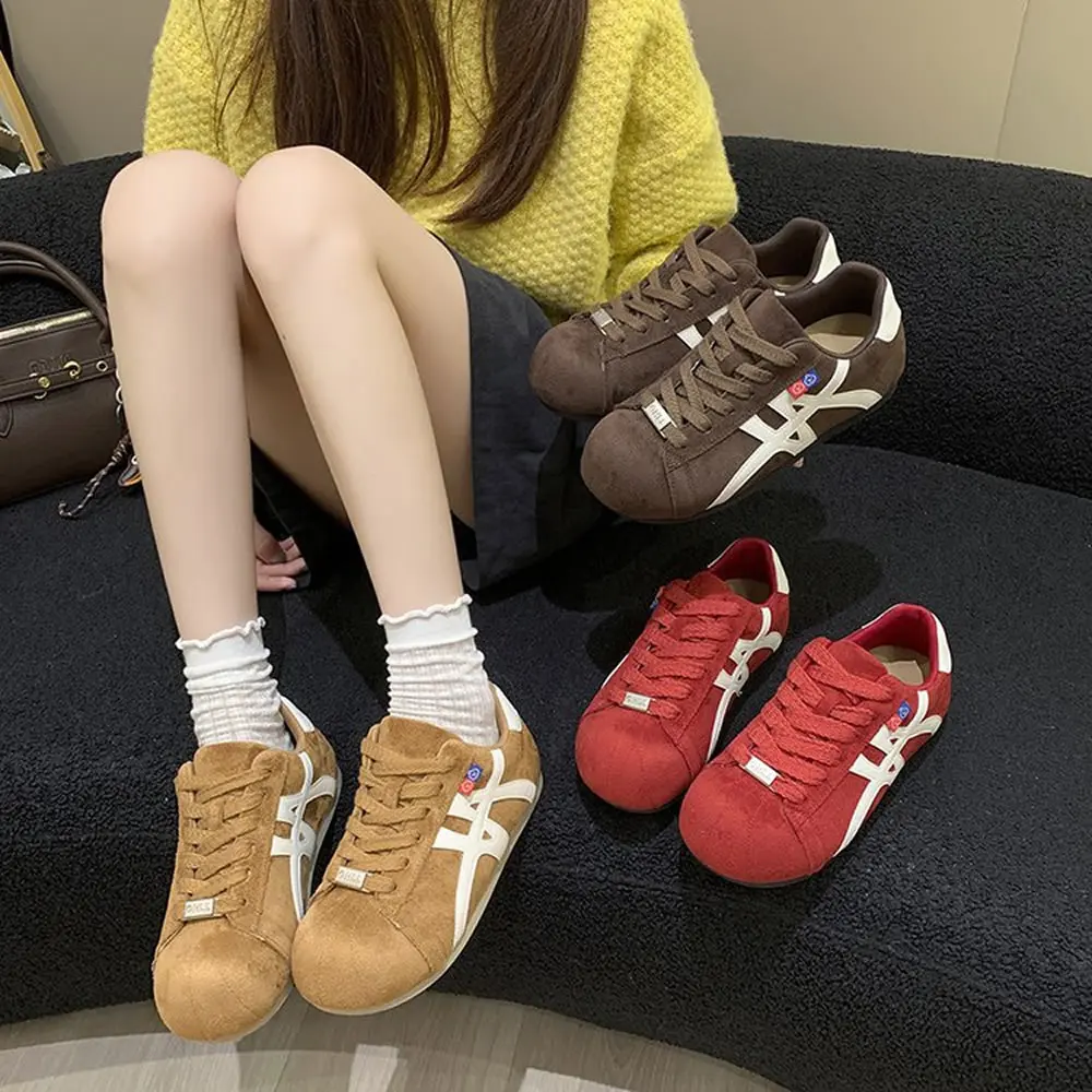 2025 جديد خفيف الوزن قابل للتنفس الدانتيل يصل أحذية نسائية عادية فاخرة أحذية رياضية غير رسمية المرأة أحذية مفلكنة Жеanskраimpin #1