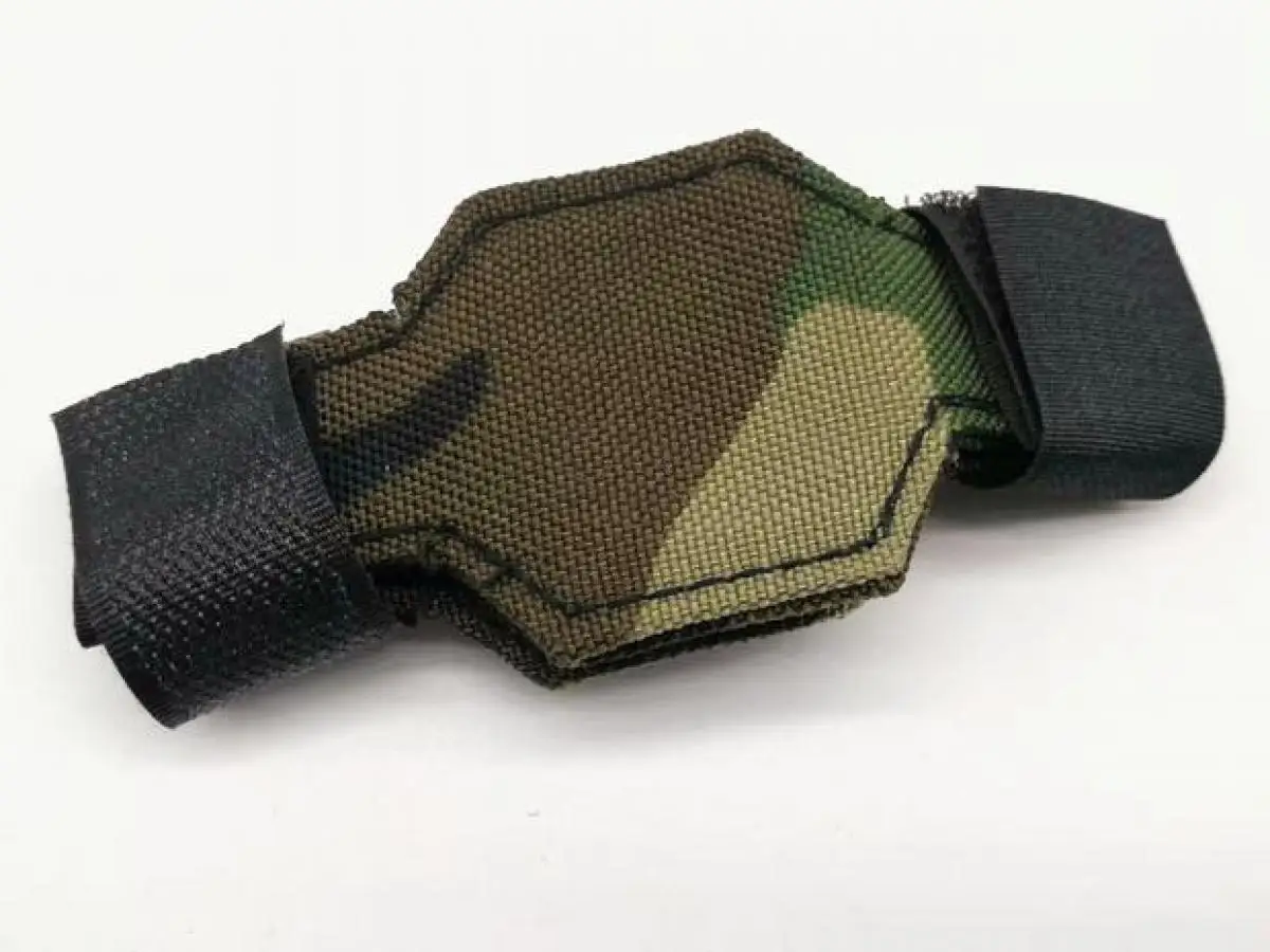 Outdoor Tactical Watch Protective Case Multi Terrain Camo Watch Protective Case Flip Nylon Case