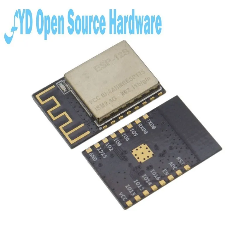 1PCS ESP8266 Serial To WIFI Module ESP-12S ESP-12F ESP-12EIndustrial Grade Wireless Module ESP-12 ESP 8266 IOT