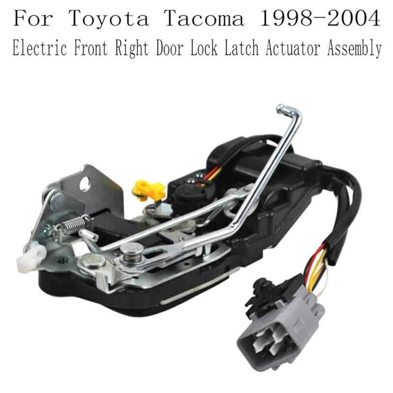 

Electric Front Right Side Door Lock Latch Actuator Assembly For Toyota Tacoma 1998-2004 Replacement Parts Accessories