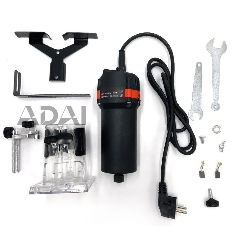 

Фрезерный станок для деревообработки, с медным двигателем, электрический, для фрезерования, нарезания пазов, резьбы и сверления