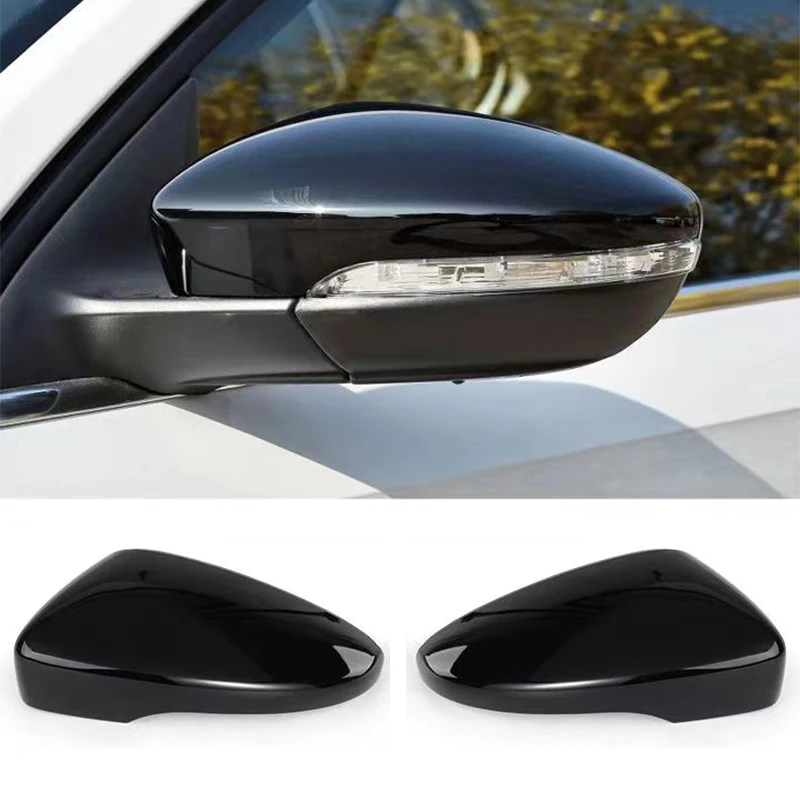 

Car Side Wing Rearview Mirror Cover For VW JETTA MK6 Volkswagen Passat B7 Scirocco Beetle CC Eos Accessory Case Car Shield 2Pcs