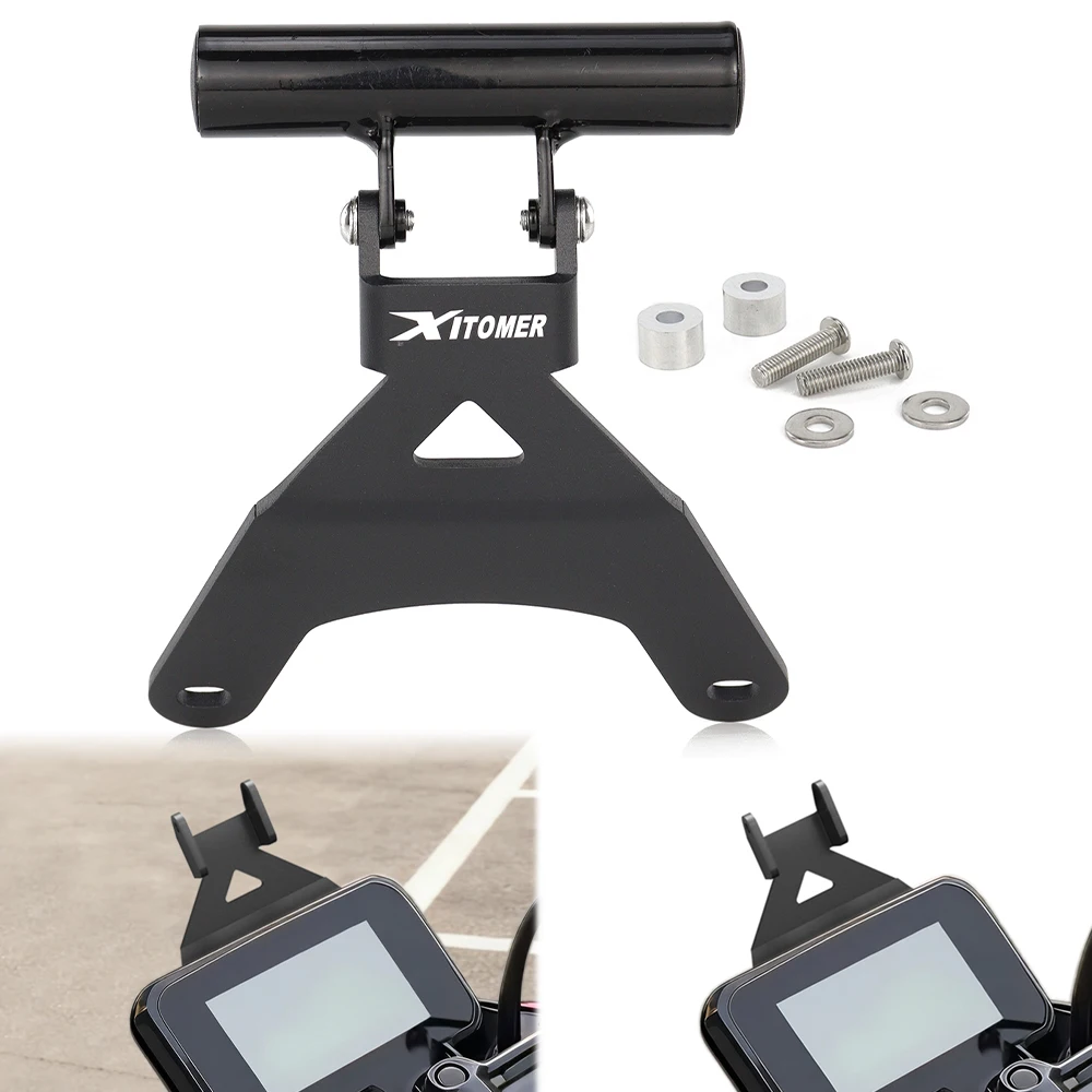 

GPS Navigation Mounting Plate Bracket For Honda CB 500 HORNET 2024-2025 Motorcycle Aluminum Phone Stand Support Adapter Holder