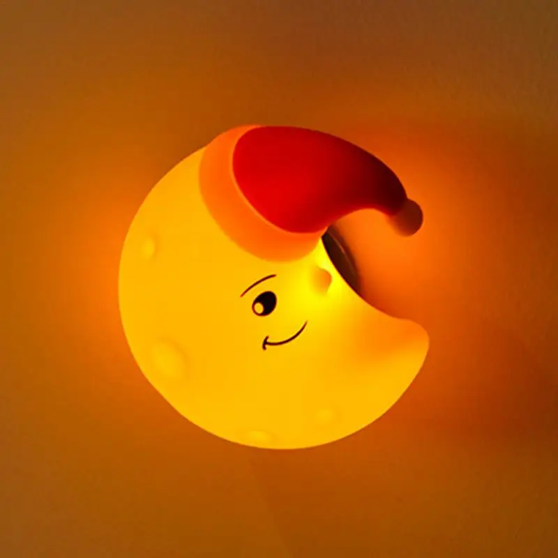 Cute Touch Night Light Dimmable Cute Kids Decor Lamp Cartoon Lights Bedroom Nightlight For Children's Room Bedside Table Desk