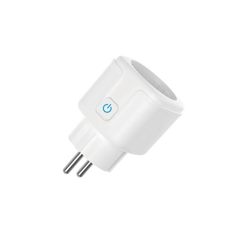 TASMOTA Smart Home Preflashed  WiFi Plug Works With Home Assitant Electric Consumption Monitoring 16A 100-240V