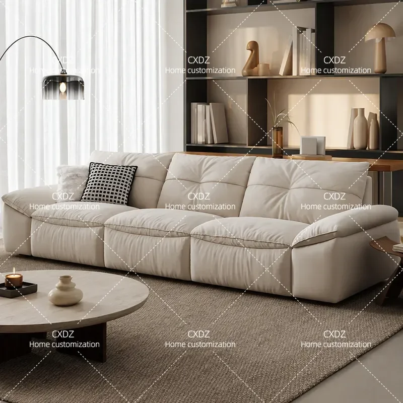 Dinglicheng Cloud Sofa Simple Cat Scratch Cloth Removable and Washable Elephant Ear Sofa Lin's Wood Industry Government