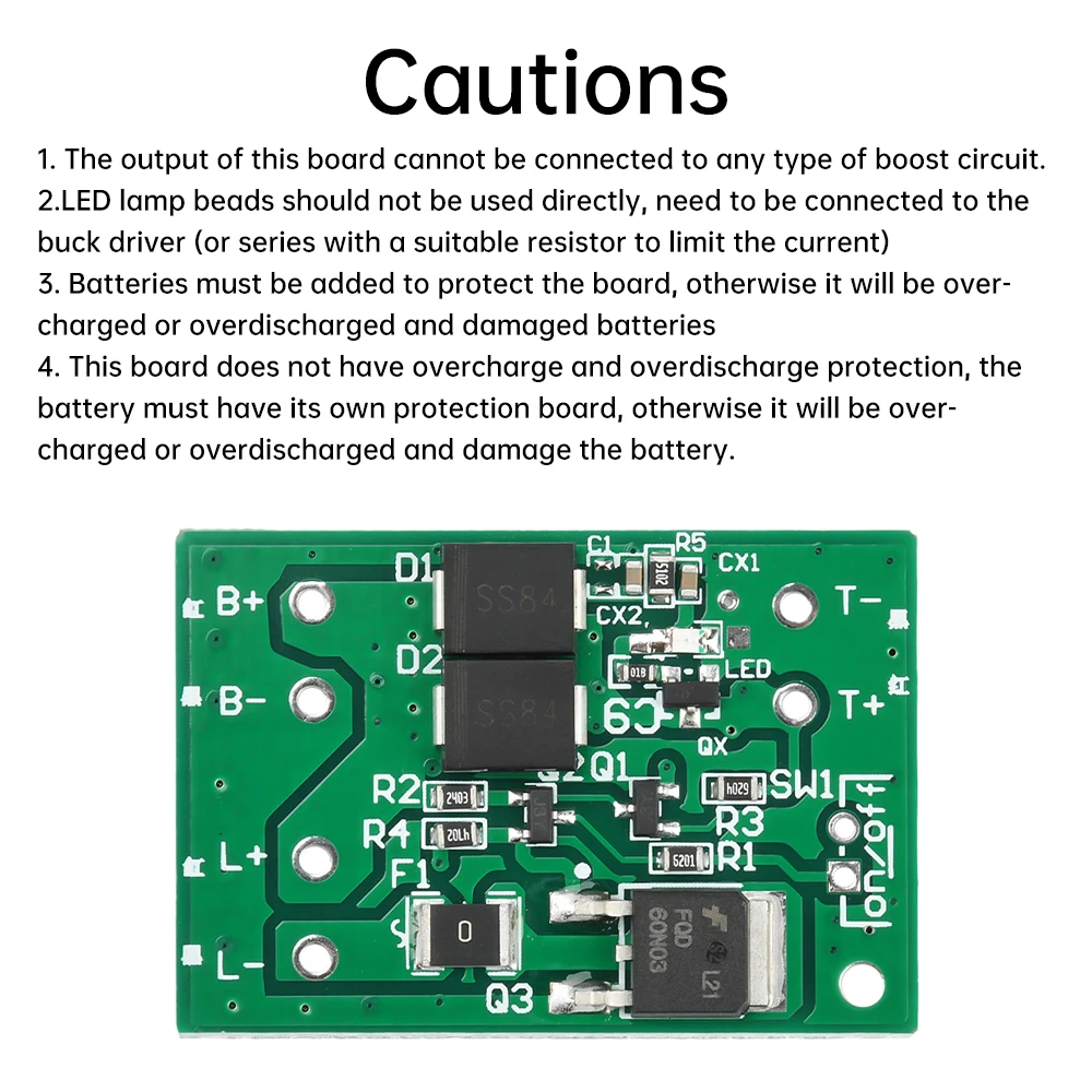 Solar Light Circuit Control Board 3.2V-15V Solar Controller Board Module Dusk-to-dawn Lighting for Road Stud Light Garden light