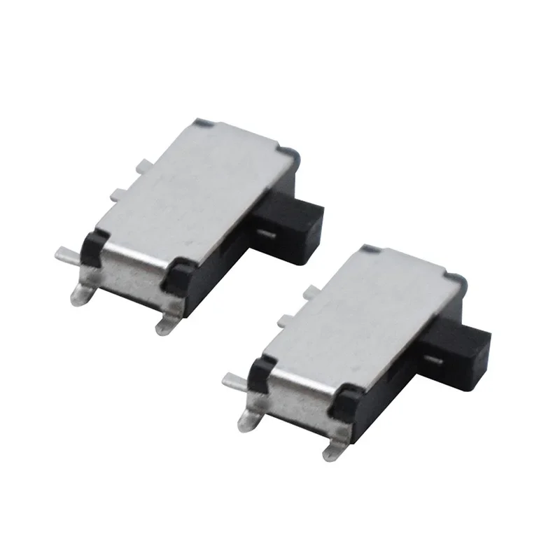 20PCS 7 Pin Mini Slide Switch On-OFF 2Position Micro Slide Toggle Switch 1P2T H=1.5MM Miniature Horizontal Slide Switch SMD