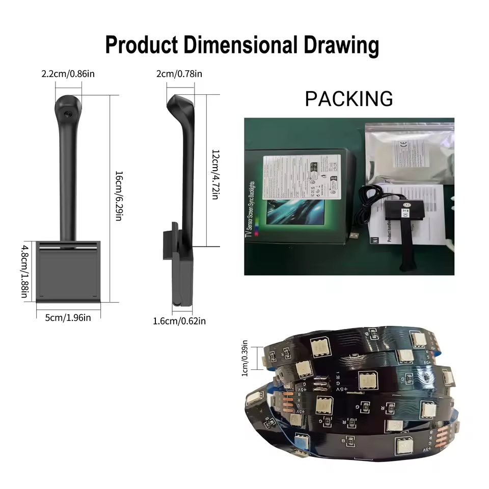 EISSLOLY RGBIC LED TV 백라이트