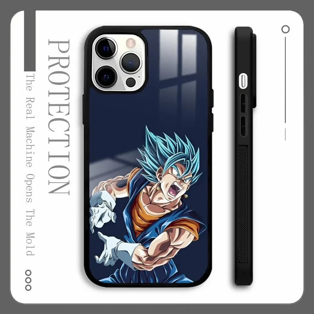 Anime G-Goku D-Dragon-Balls Z Phone Case For iPhone 16 15 14 13 12 11 Pro Max Plus Mini Magnetic Magsafe Wireless Charging Cover