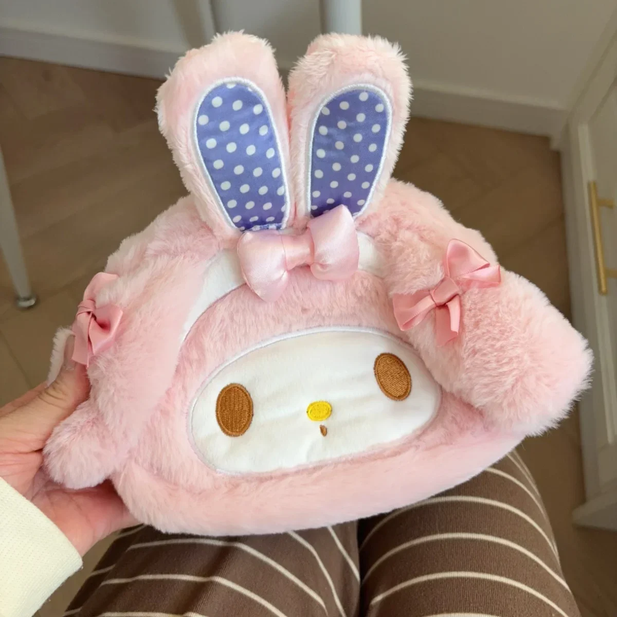 素敵なマイメロディ化粧品バッグ和風アニメピンクポータブル化粧バッグ旅行漫画鉛筆ケースギフト女の子