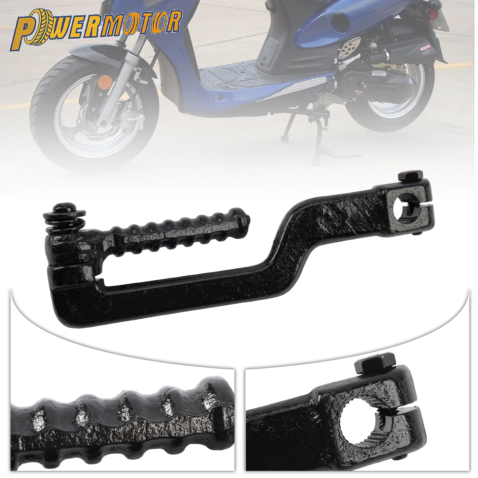 

Motorcycle Pedal Start Lever Engine Modified 4 Stroke GY6 50cc 60cc 80cc 150cc 139QMB Scooter ATV Motorbike Replacement Parts